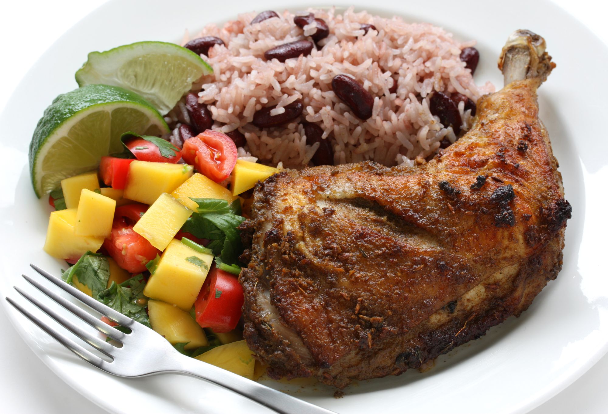 Traditional Caribbean Rice & Beans