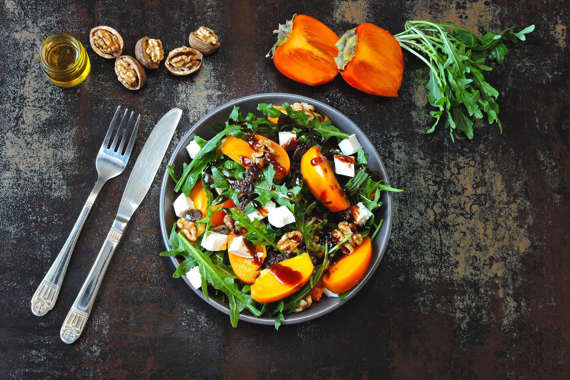 Feta and Clementine Salad