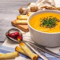 Butternut Squash, Sweet Potato and Red Pepper Soup