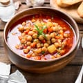 Tomato, Lentil and Chickpea Soup