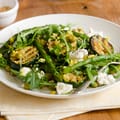Asparagus, Macadamia and Goat’s Cheese Salad