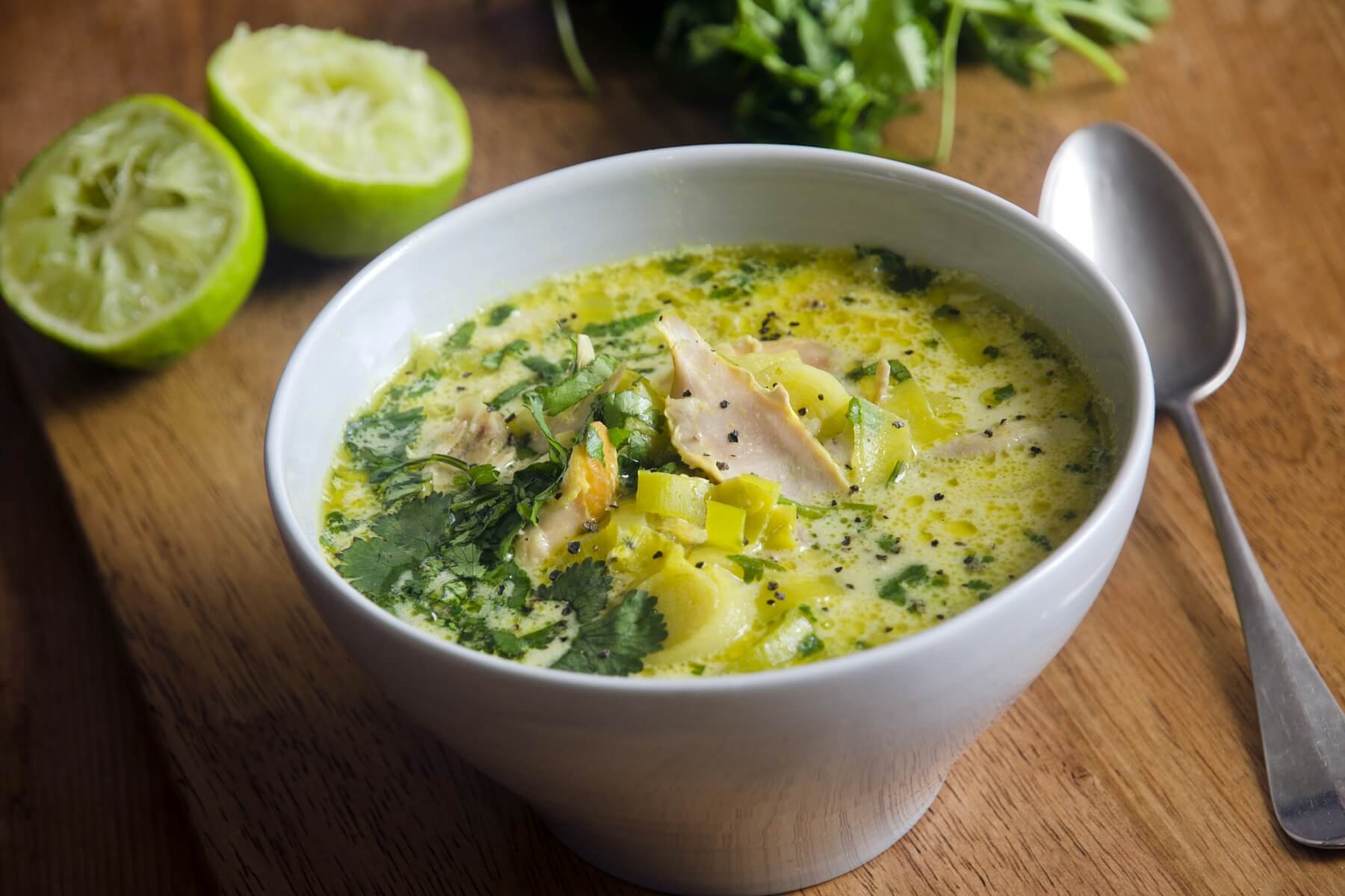 A Zesty Chicken Soup Recipe