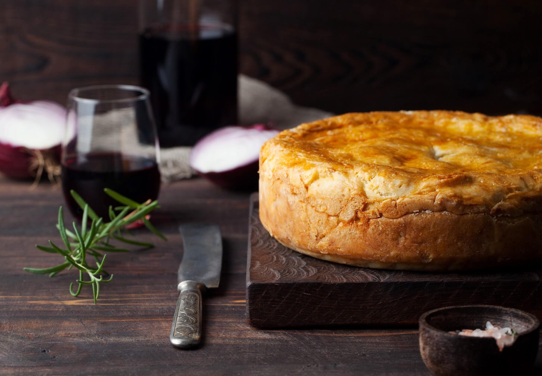 Steak and Ale Pie Recipe and Wine Pairing