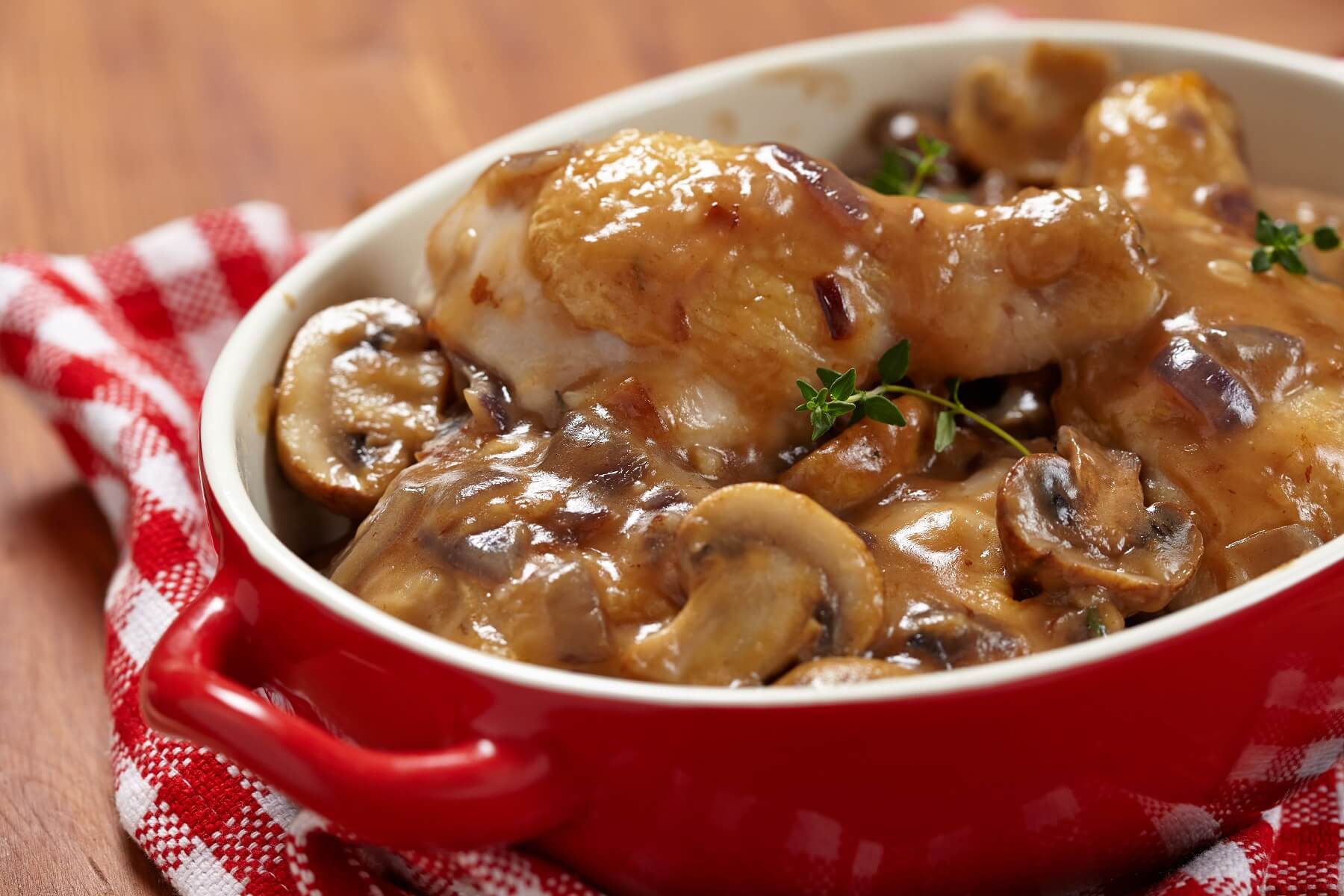 Easy Chicken in Mushroom Sauce Recipe