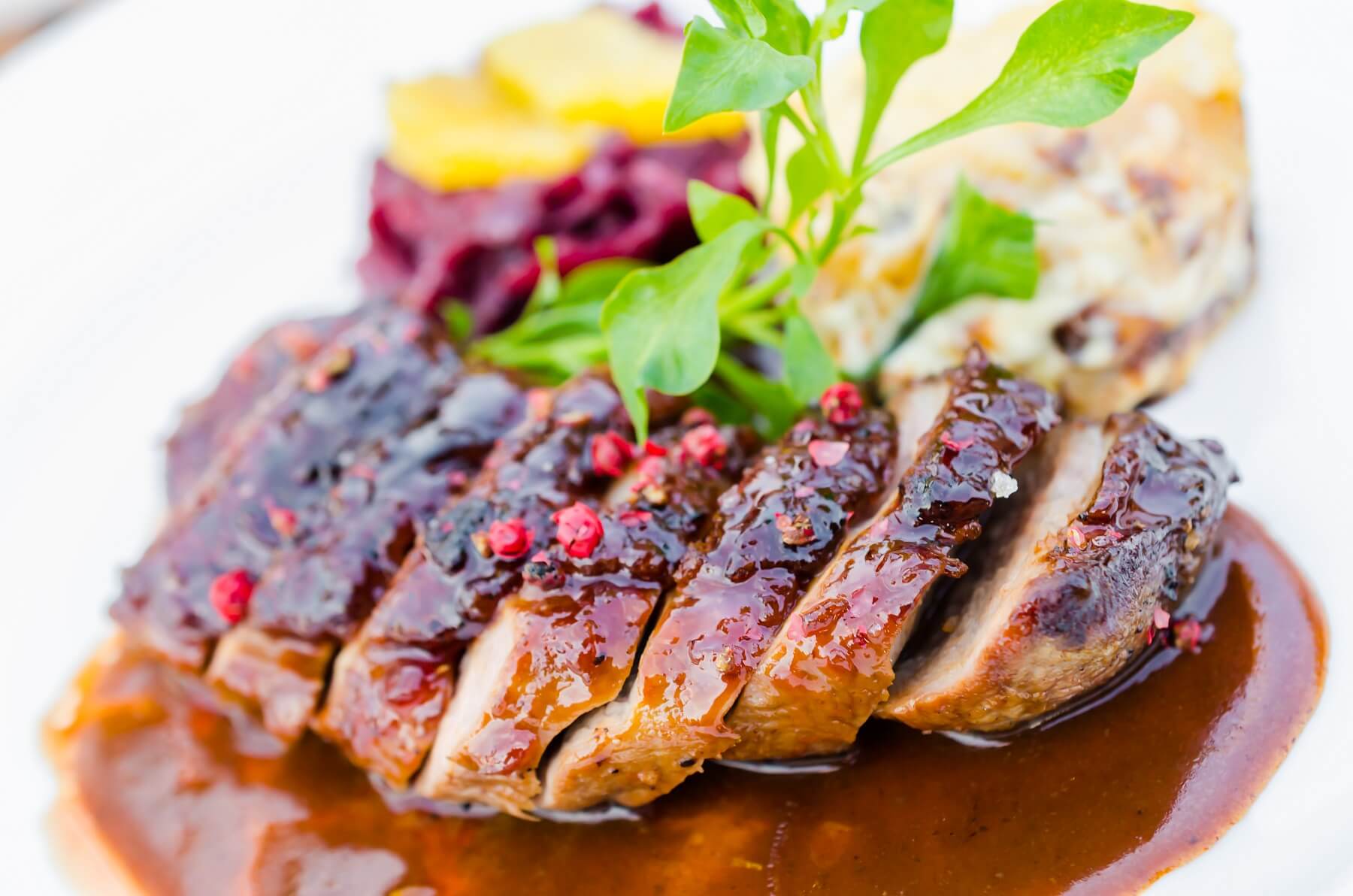 Perfect Duck Breast and Cabbage Recipe