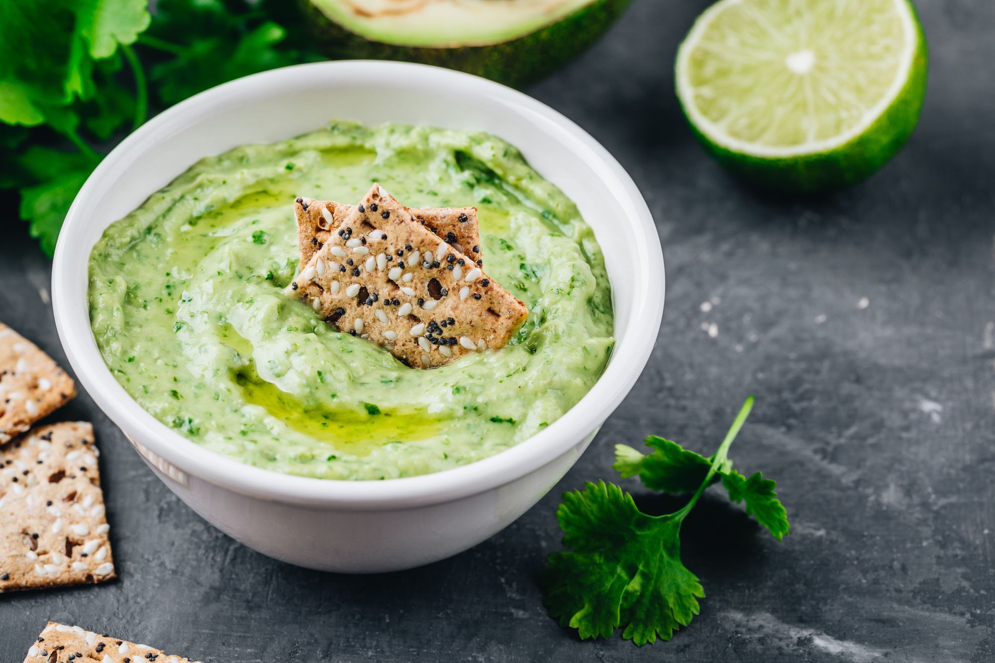 Warm Dip with Avocado and Spinach