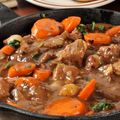 Beef, Wine and Carrot Stew