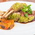 Mustard and Herb Crusted Rack of Lamb